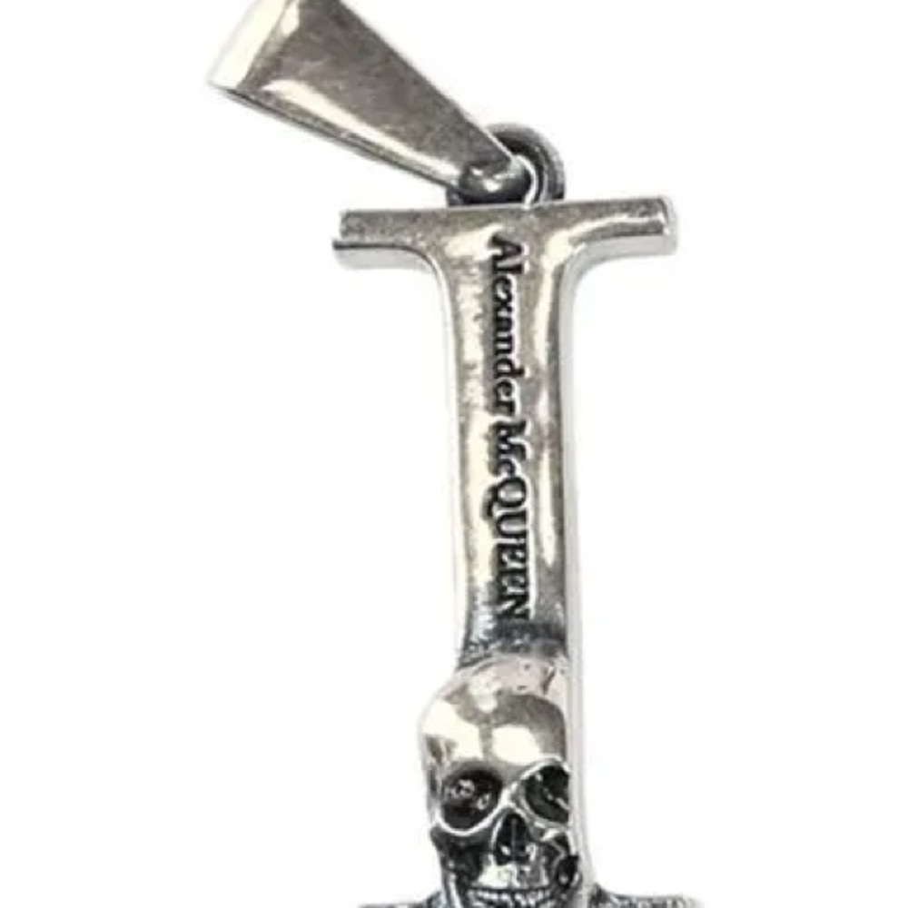NEW Alexander McQueen Initial “I” Pendant Charm